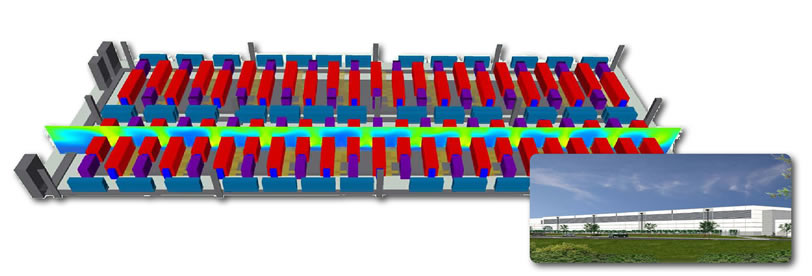 Simulation Helps Keep One of World’s Top Data Centers Cool