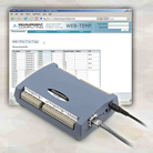 Instant access worldwide with web-enabled temperature measurement