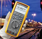 D0206/FL New Advanced datalogging multimeter  with TPWS rail-safety testing functionality