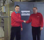 Cathro Compressors celebrate 20 years with Atlas Copco