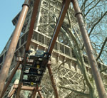 VERLINDE hoists chosen to handle the hydraulic system of the Eiffel Tower elevators