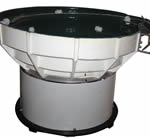 Elscint Vibratory Bowl Feeder for Plastic Pen Barrels