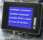 New Industrial Monitor from Aplex Technology is Sunlight Readable and Vandal Resistant