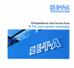 Downloadable E-T-A Corporate brochure