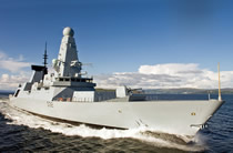 Zoned wing locks supplied by FDB Panel Fittings for T45 warships