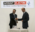 Sprint Electric presented with Queen’s Award for International Trade