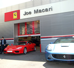 sara supplies Ferrari dealership with high speed door system to enhance showroom aesthetics and security.