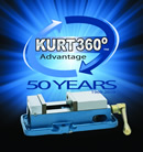 Kurt Workholding Celebrates 50th Anniversary –From A Single Anglock® Vise Model To Over 500 Different Workholding Product Choices