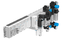 UNIQUE PNEUMATIC VALVE TERMINAL ACCOMMODATES FOUR DIFFERENT VALVE SIZES – INCLUDING 55 mm ISO SIZE 2 – AND UP TO 32 VALVES