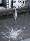 Innovative CNC-based precision water jet cutting machine provides 1 micron accuracy