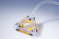 Fiber Bragg grating-based strain gage rosette