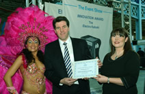 The Electo Kabuki takes a bow after winning innovation award