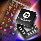 ON Semiconductor introduces highest efficiency charge pump with power saving CABC mode for smartphone LED backlighting