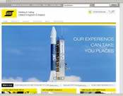 NEW ESAB WEBSITE IS USER-FRIENDLY