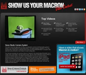 Macron Dynamics Utilizes Video, Interactive Media to Showcase Macron in Motion