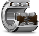 SKF extends range of E2 ultra low friction bearings with double row angular contact ball bearings