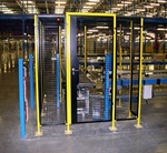 Automated warehouse guarding designed, manufactured and installed