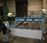 China Steel of Sault Ste. Marie, Ontario Installs Massive  24’x13’ 90KSI Jet Edge Waterjet Cutting Machine