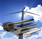 Electric linear actuators offer a performance solution for wind turbine systems