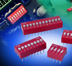 Latest DIL Switch from knitter-switch is sealed for applications that require “potted” or conformally-coated PCBs