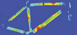 FLIR thermal imaging cameras help detect material failures in bikes