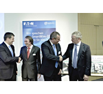 New Eaton SmartWire-DT Business Partners: Hilscher and Wöhner Sign Cooperation Agreement at SPS/IPC/DRIVES 2011
