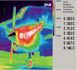 Extending the Temperature Measurement Range of IR Cameras