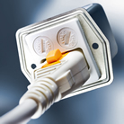 V-Lock: Plug-retention safeguard for power cords